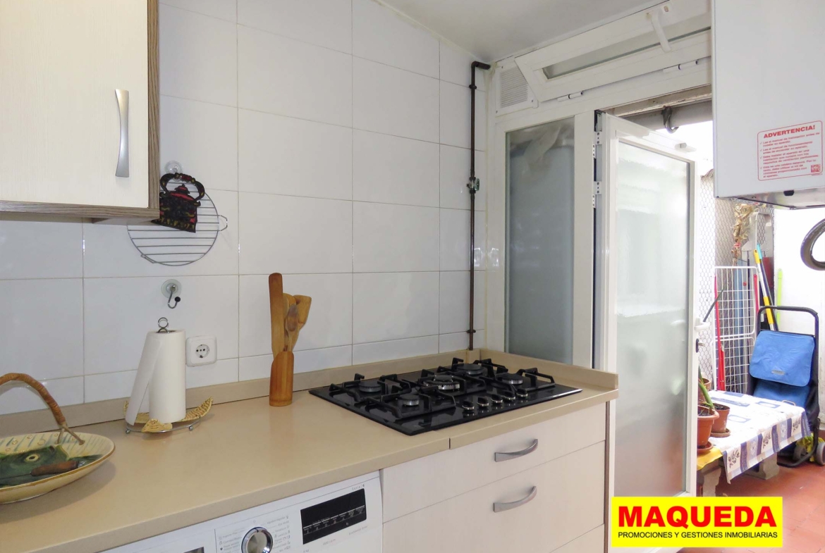 Cocina amplia del piso en venta en calle Mayor Alcorcón