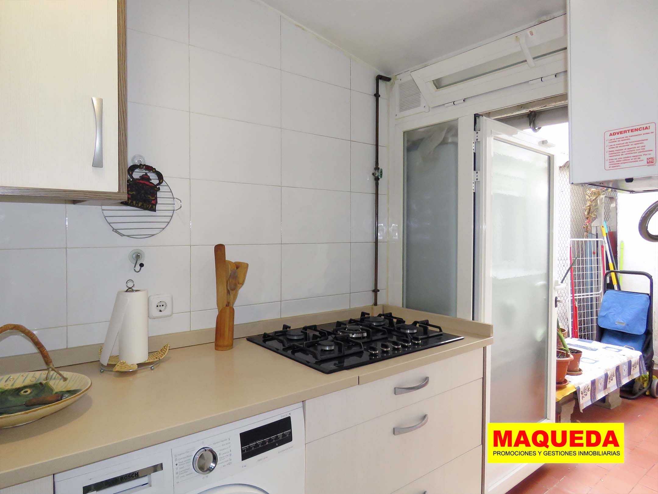 Cocina amplia del piso en venta en calle Mayor Alcorcón