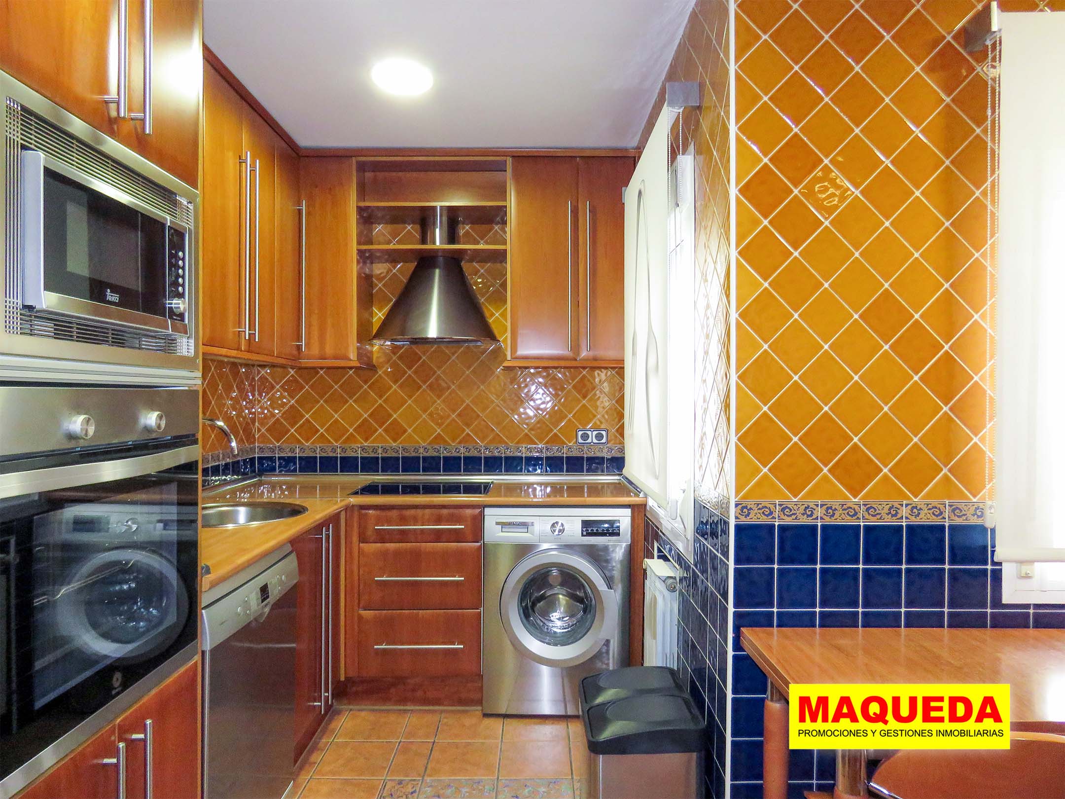 Cocina equipada del piso en alquiler en Parque Mayor, Alcorcón