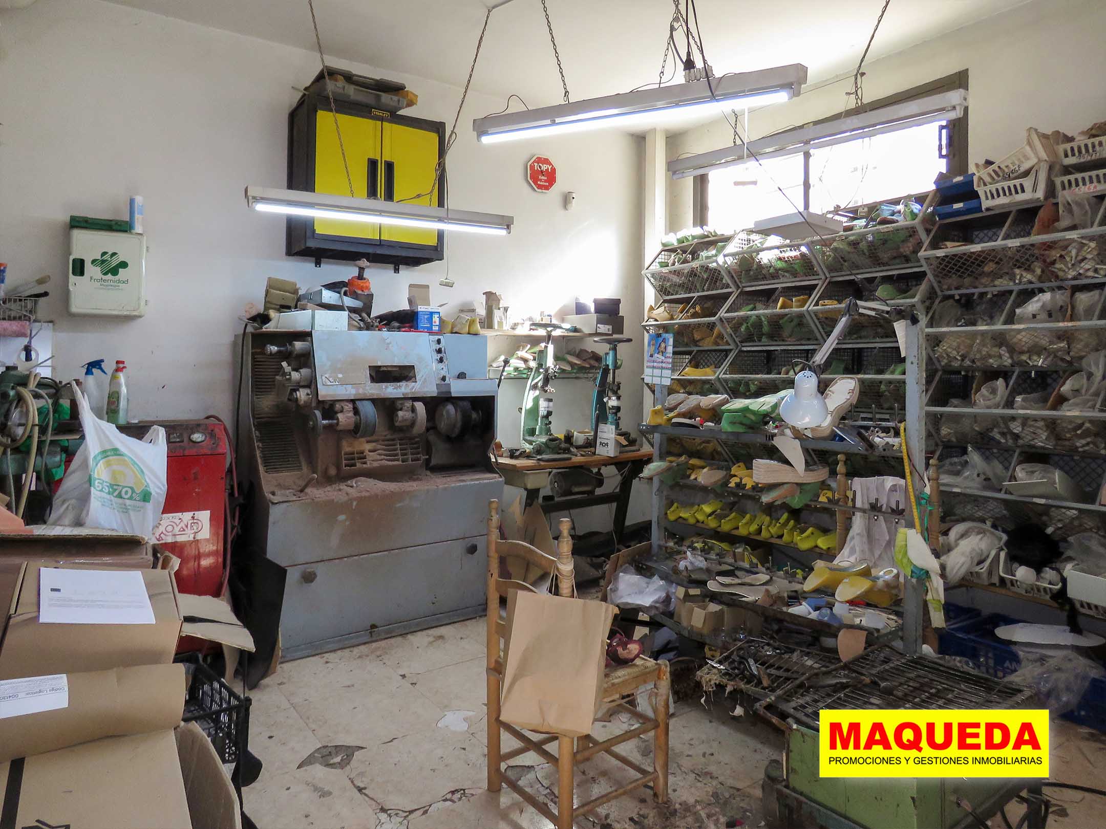 Taller del local comercial en alquiler en Las Retamas, Alcorcón