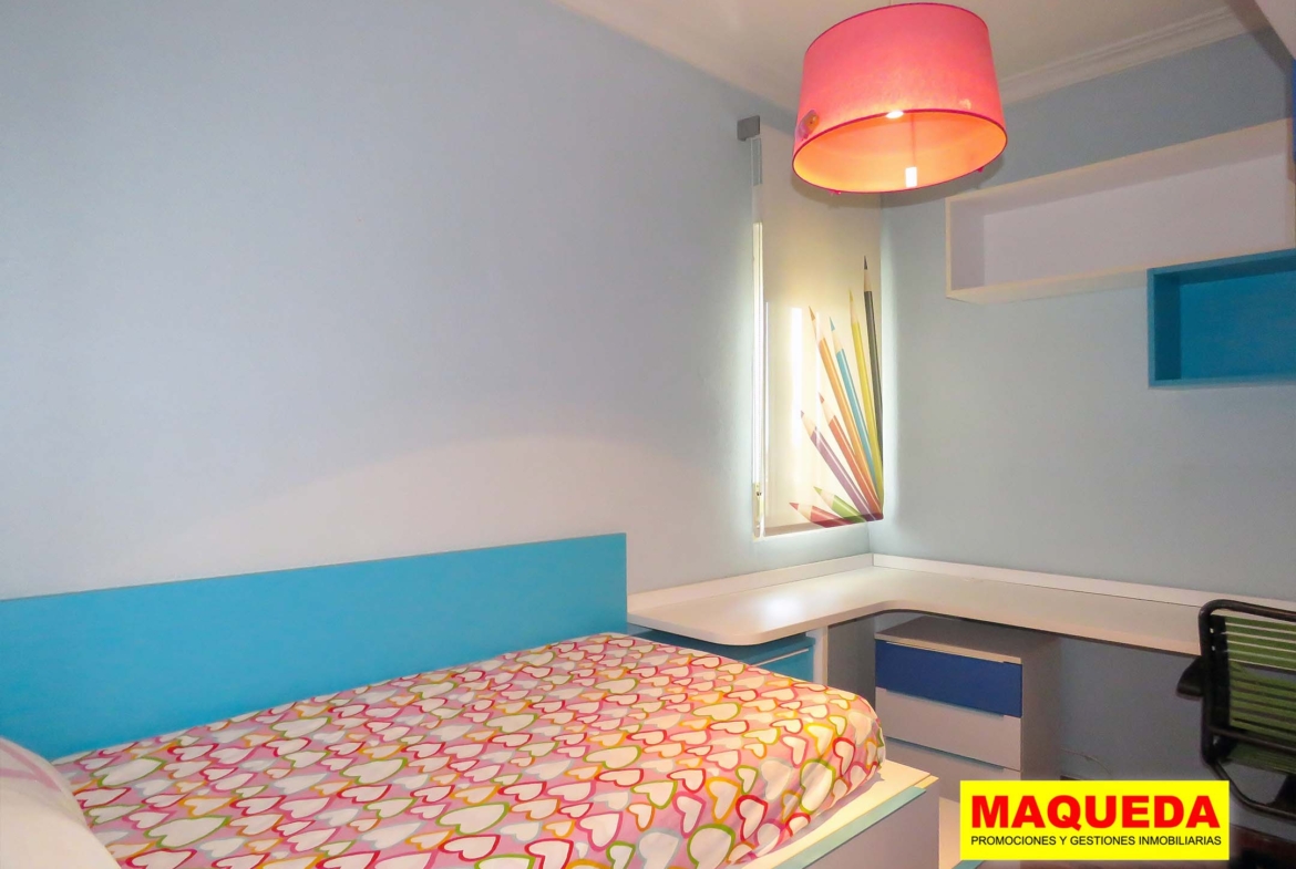 Dormitorio individual del piso amueblado en alquiler en Parque Mayor, Alcorcón