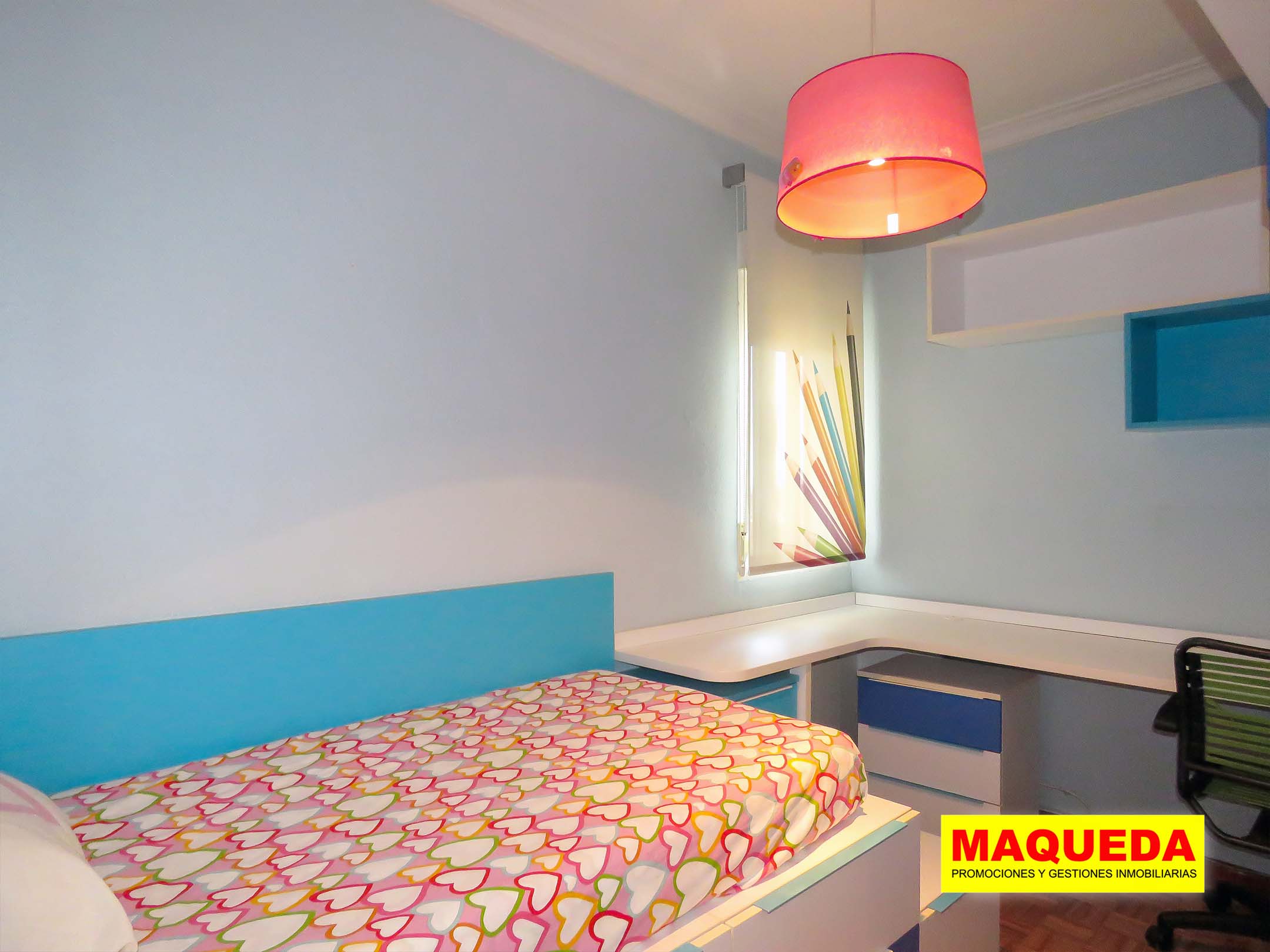 Dormitorio individual del piso amueblado en alquiler en Parque Mayor, Alcorcón