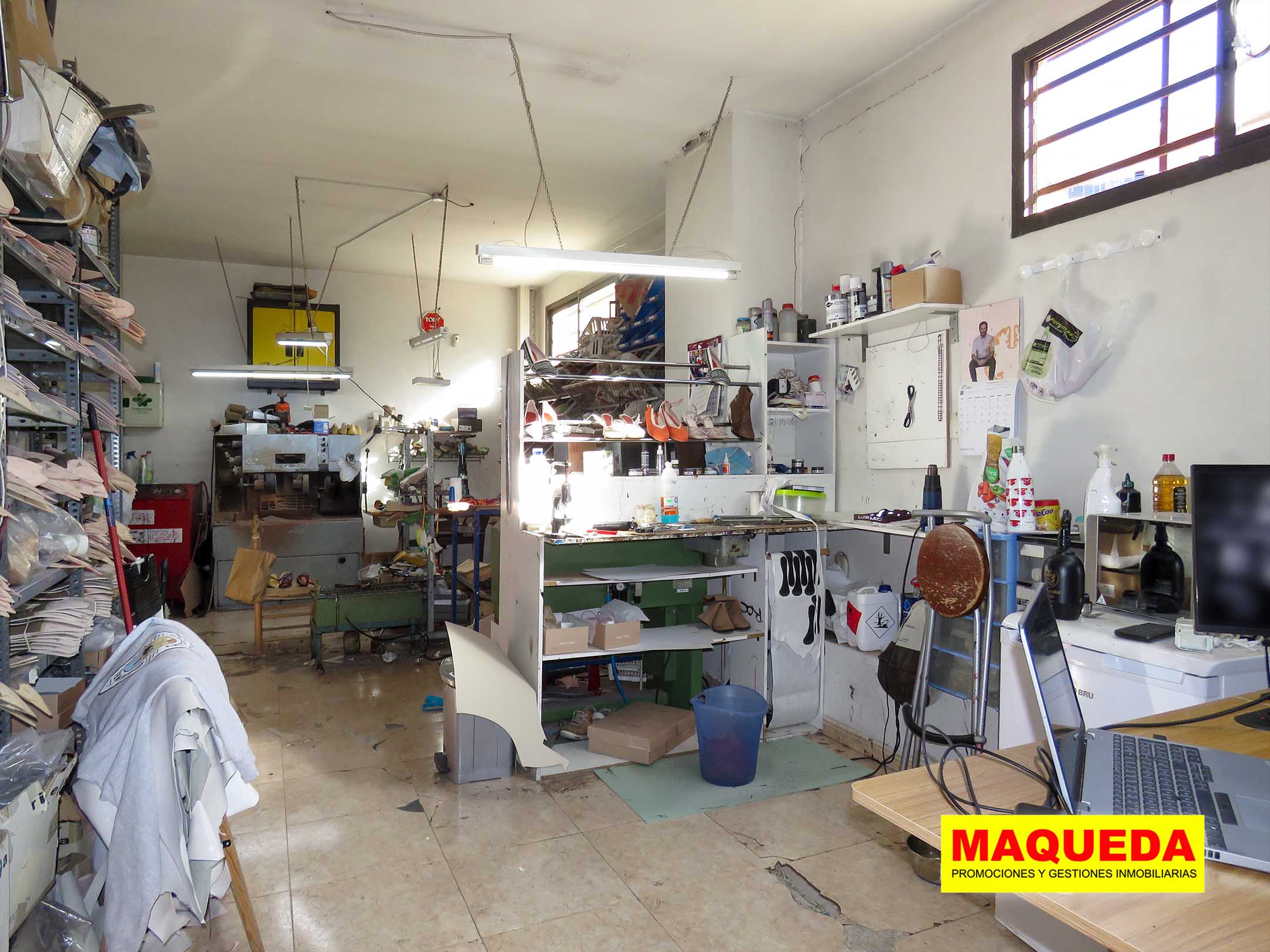 Taller del local comercial en alquiler en Las Retamas, Alcorcón