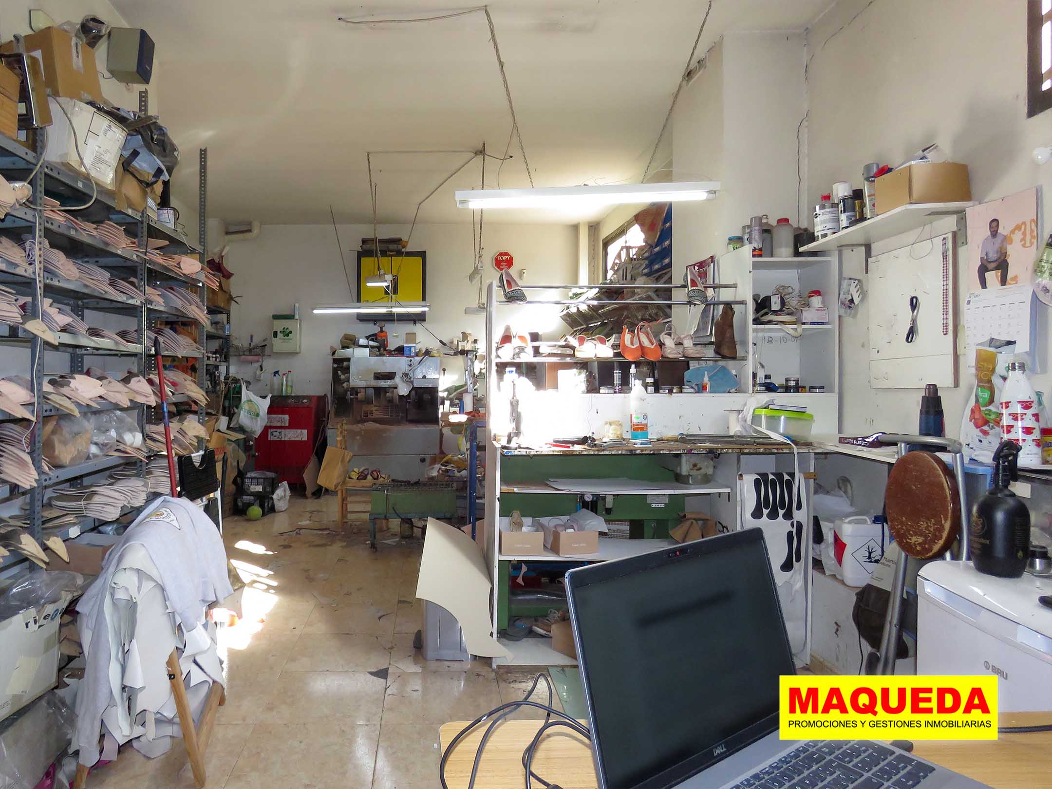 Taller del local comercial en alquiler en Las Retamas, Alcorcón