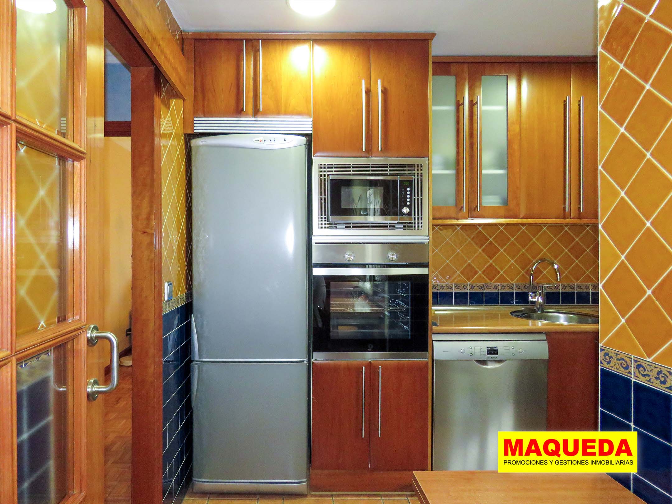 Cocina equipada del piso en alquiler en Parque Mayor, Alcorcón